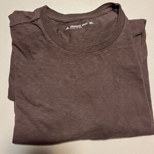 American Giant Men's premium slub purple/twilight Shirt XL